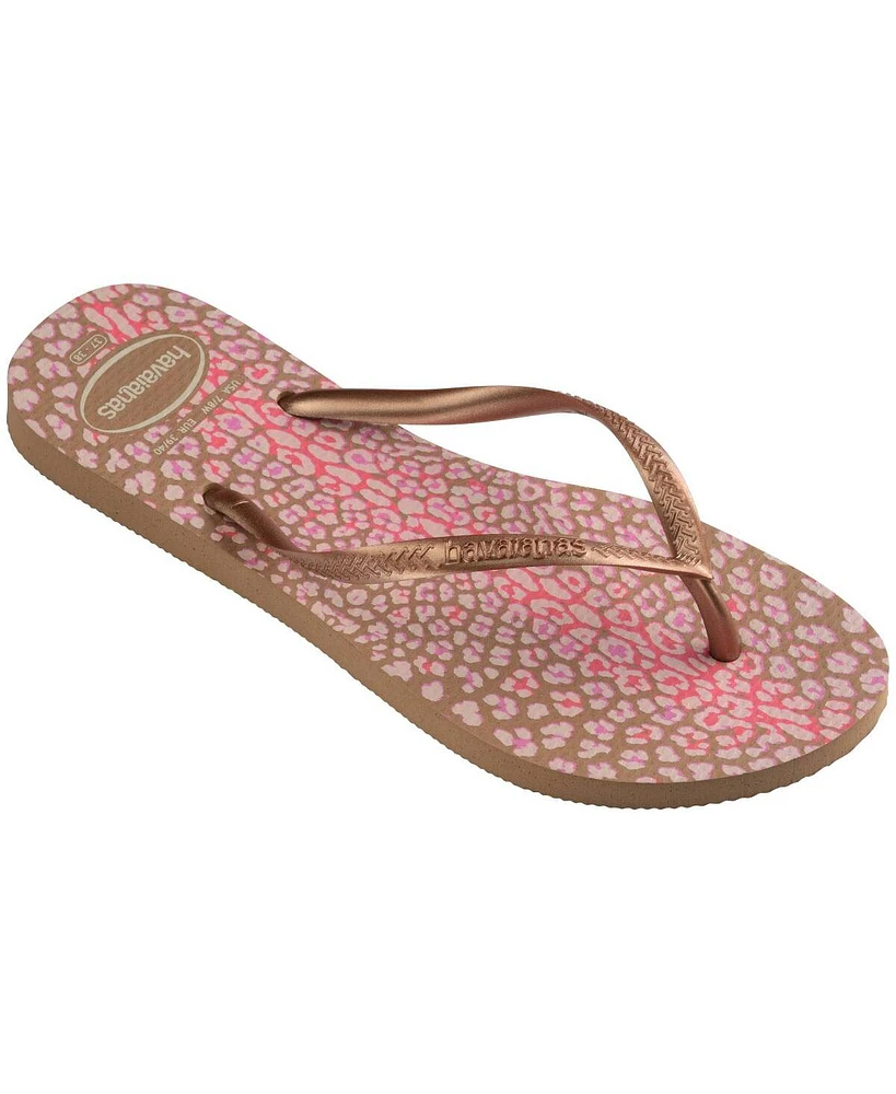 Havaianas Women's Slim Rose Gold Sandal