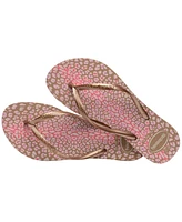 Havaianas Women's Slim Rose Gold Sandal