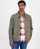 Sun + Stone Men's Button-Front Knit Utility Jacket, Created for Macy's