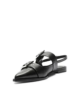 Schutz Women's Darla Slingback Mule Flats
