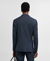 Mango Men's Super Slim-Fit Stretch Fabric Suit Blazer