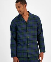 Club Room Men's 2-Pc. Sato Plaid Flannel Pajama Set, Created for Macy's