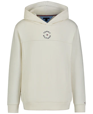 Tommy Hilfiger Big Boys Elevated Logo Embroidered Fleece Hoodie