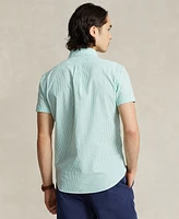 Polo Ralph Lauren Men's Rl Prepster Classic-Fit Striped Seersucker Shirt