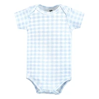 Hudson Baby Baby Boys Hudson Cotton Bodysuits, 3Pk