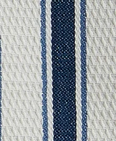 Design Imports Assorted Pattern, Kitchen Collection, Dishtowels Dishcloth, Marine Blue, 5 Piece