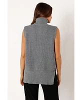 Women's Celaena Turtleneck Sleeveless Sweater