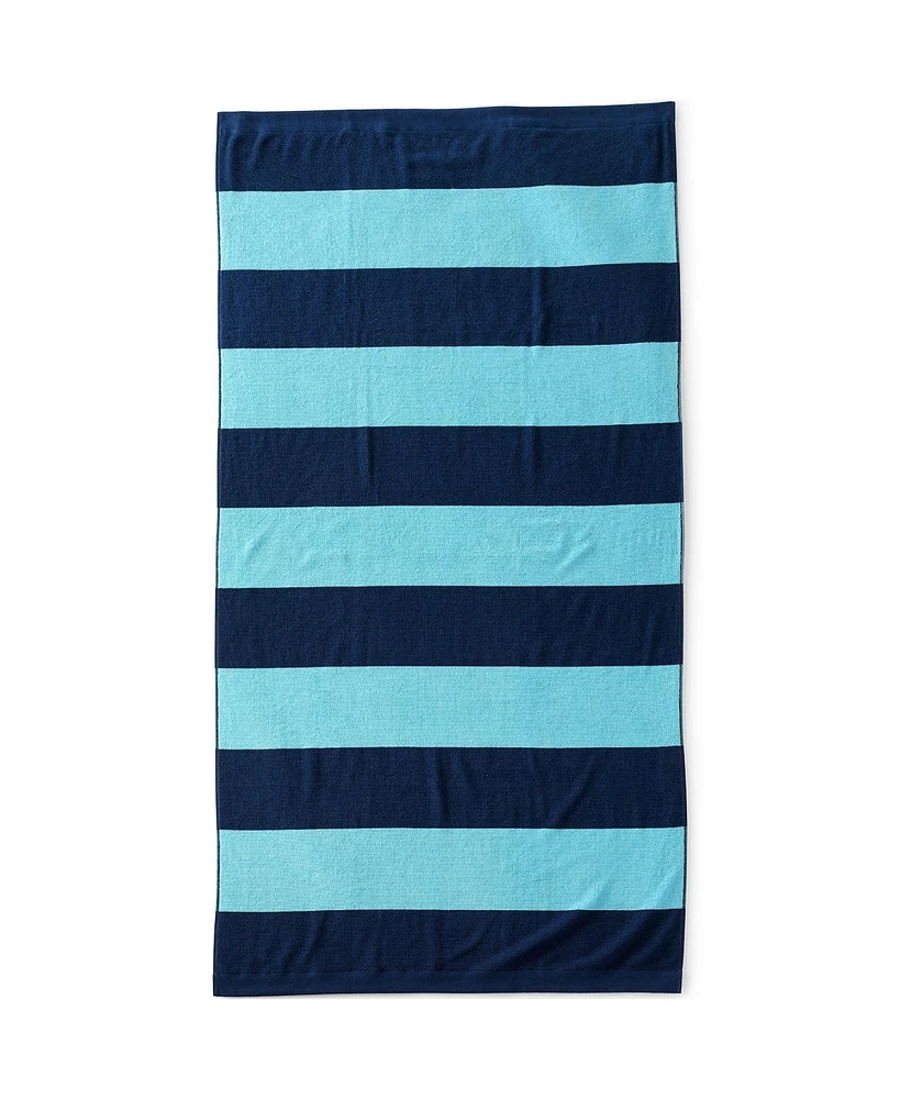 Lands' End Cabana Stripe Beach Towel