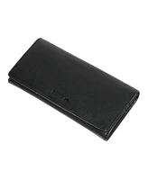 Roots Ladies Leather Expander Clutch Wallet