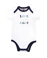 Touched by Nature Baby Boys Hudson Baby Cotton Bodysuits, Mommys Man