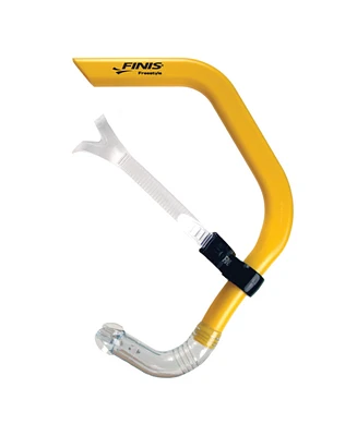 Finis Freestyle Center-Mount Swimming Snorkel , Yellow, Adult