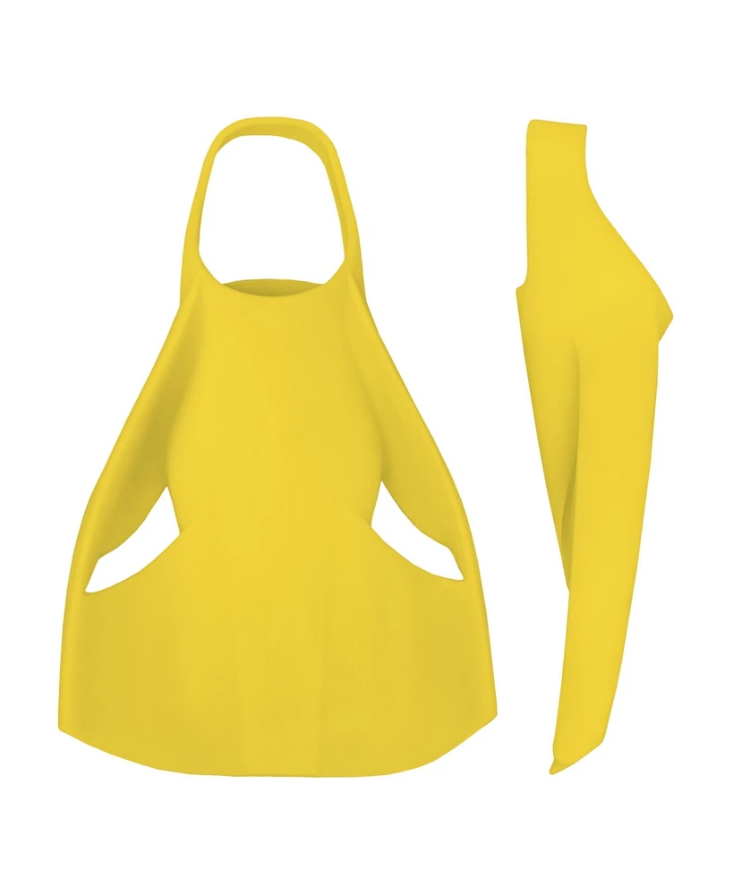 Finis Edge Swim Fins - 100% Silicone, Form & Strength, Size Ll