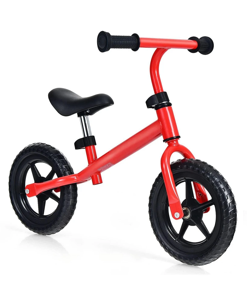 Sugift Kids No Pedal Balance Bike with Adjustable Handlebar and Seat