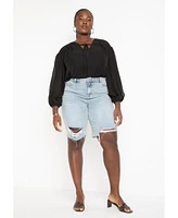 Eloquii Plus City Shorts