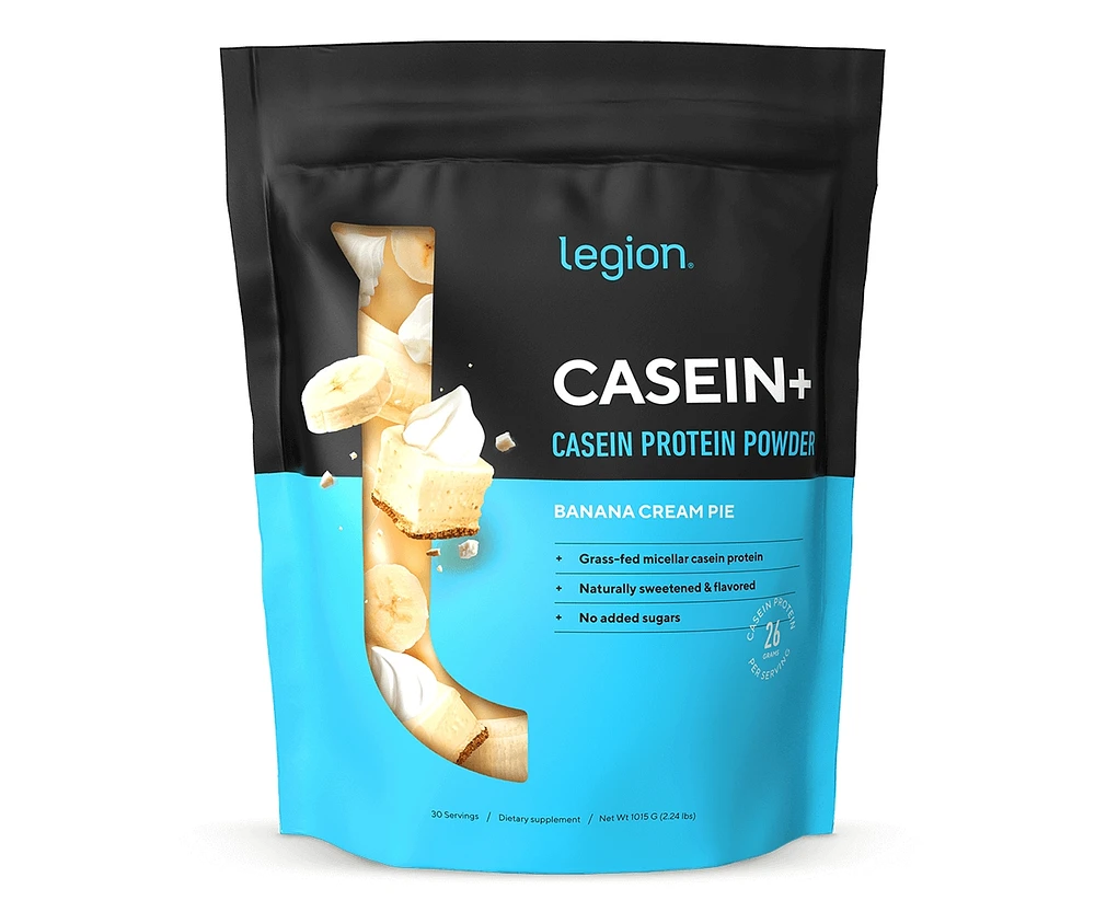 Casein Protein Powder - Banana Cream Pie 30 Servings