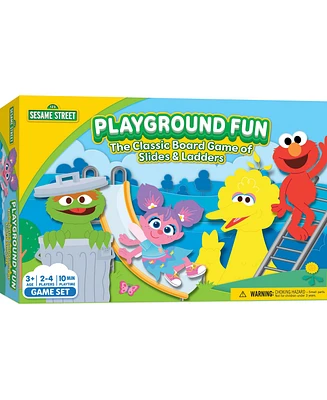 Masterpieces Puzzles MasterPieces Sesame Street Playground Fun Slides & Ladders Board Game