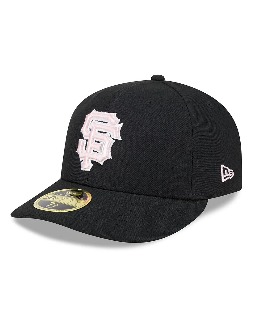 New Era Men's Black San Francisco Giants 2024 Mother's Day Low Profile 59FIFTY Fitted Hat