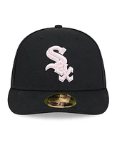 New Era Men's Black Chicago White Sox 2024 Mother's Day Low Profile 59FIFTY Fitted Hat