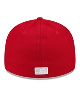 New Era Men's Red Cincinnati Reds 2024 Mother's Day Low Profile 59FIFTY Fitted Hat