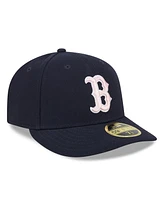 New Era Men's Navy Boston Red Sox 2024 Mother's Day Low Profile 59FIFTY Fitted Hat