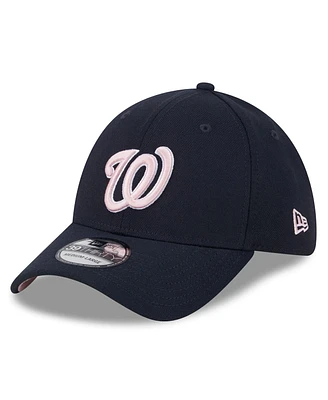 New Era Men's Navy Washington Nationals 2024 Mother's Day 39THIRTY Flex Hat