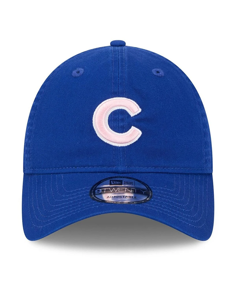 New Era Men's Royal Chicago Cubs 2024 Mother's Day 9TWENTY Adjustable Hat