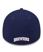 New Era Men's Navy Milwaukee Brewers 2024 Mother's Day 39THIRTY Flex Hat