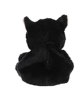 Aurora Mini Cricket Cat Palm Pals Adorable Plush Toy Black 5"