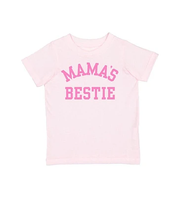Sweet Wink Little and Big Girls Mama's Bestie Short Sleeve T-Shirt