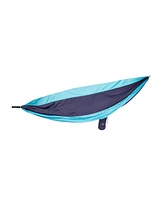 Stansport Double Nylon Hammock - Navy/Light Blue