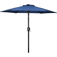 Streamdale Furniture Blue 7.5' Patio Umbrella with Tilt/Crank