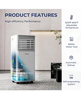 Sugift 8000 Btu(Ashrae) 3-in-1 Air Cooler with Dehumidifier and Fan Mode