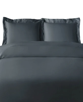 Superior Rayon From Bamboo 300 Thread Count Solid Duvet Cover Set, King/California King