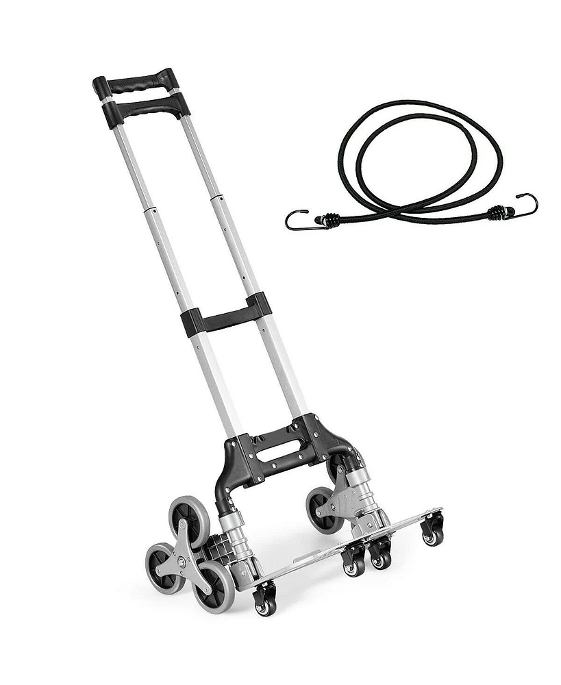 Sugift Portable Folding Stair Climbing Hand Truck