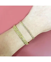 The Lovery Gold Twist Bracelet 14K Gold