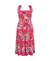 City Chic Women's Paradiso Print Dress