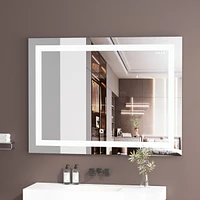 Simplie Fun Bathroom Vanity Led Lighted Mirror-32x40