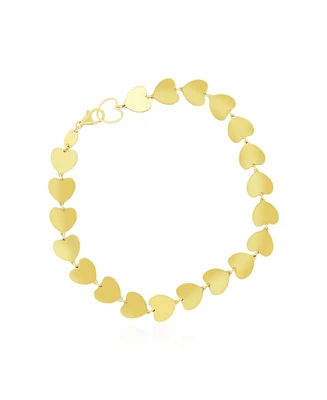 The Lovery Gold Heart Bracelet