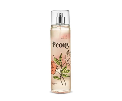 Freida and Joe Peony Fine Fragrance Body Mist in 8oz Spray Bottle Luxury Body Care Mothers Day Gifts for Mom