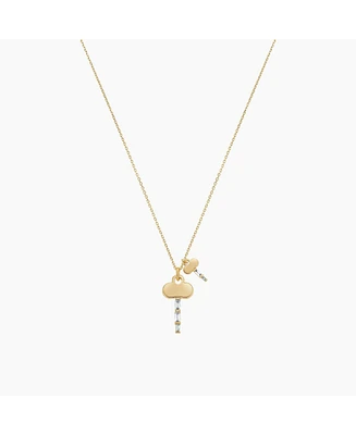 Bearfruit Jewelry Kailyn Double Key Pendant Necklace