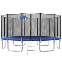 Streamdale Furniture Kids' 16FT Trampoline with Safety Enclosure, Hoop, Ladder