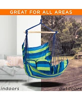 Sorbus Hanging Rope Hammock Chair Swing Seat