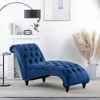 Streamdale Furniture Tufted Armless Chaise Lounge