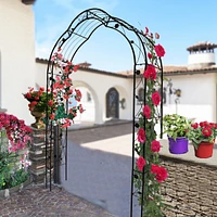 Streamdale Furniture Flexible Metal Garden Arch for Various Events