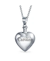 Bling Jewelry Family Tree Of Life Heart Pendant Memorial Cremation Urn Necklace For Ashes Sterling Silver