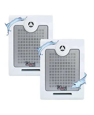 5 Core Outdoor In Wall Speaker High Performance Wall Mount Speakers 2 Piece 50W Rms, 4Ohms - Window 2 Pcs