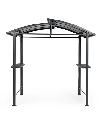 Aoodor 94.5x59x91.3 inches Steel Grill Gazebo.