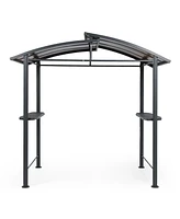 Aoodor 94.5x59x91.3 inches Steel Grill Gazebo.