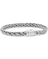 Devata Paddy Oval 6mm Chain Bracelet Sterling Silver