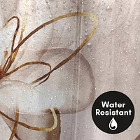 71x74 Floral Shower Curtain - Transparent Beauty by Pi Creative Art
